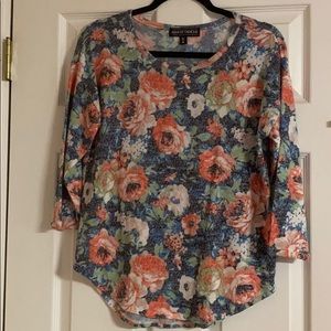 3/4 sleeve blouse